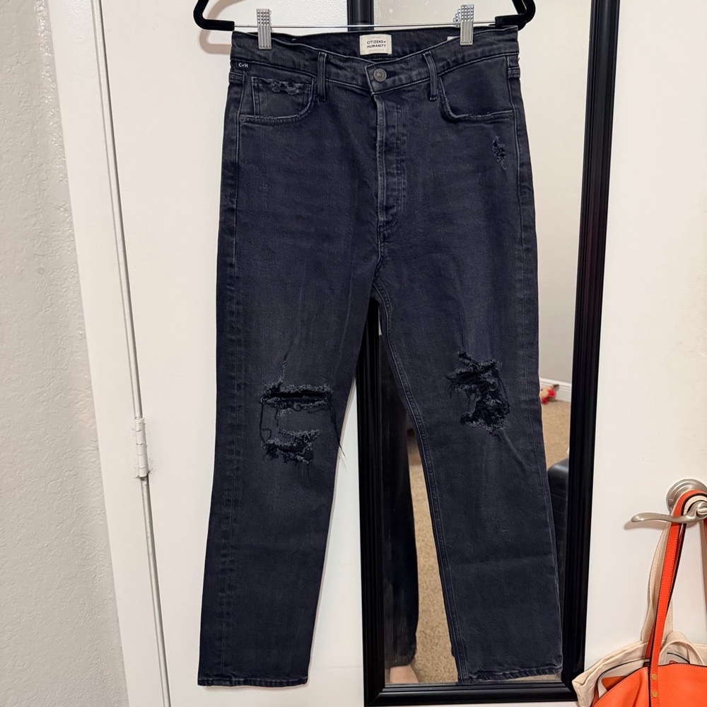 Citizens Of Humanity Charcoal Denim Jeans